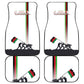 Malawi Independence Day Car Mats Patriotic Flag Design Soldier Silhouette