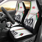 Malawi Independence Day Car Seat Cover Patriotic Flag Design Soldier Silhouette