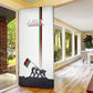 Malawi Independence Day Door Cover Patriotic Flag Design Soldier Silhouette