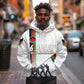 Malawi Independence Day Hoodie Patriotic Flag Design Soldier Silhouette