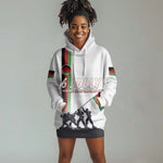 Malawi Independence Day Hoodie Dress Patriotic Flag Design Soldier Silhouette
