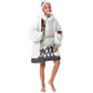 Malawi Independence Day Kid Wearable Blanket Hoodie Patriotic Flag Design Soldier Silhouette