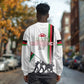 Malawi Independence Day Long Sleeve Shirt Patriotic Flag Design Soldier Silhouette