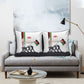 Malawi Independence Day Pillow Cover Patriotic Flag Design Soldier Silhouette