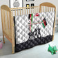 Malawi Independence Day Quilt Patriotic Flag Design Soldier Silhouette