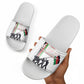 Malawi Independence Day Slide Sandals Patriotic Flag Design Soldier Silhouette