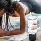 Malawi Independence Day Tumbler With Handle Patriotic Flag Design Soldier Silhouette