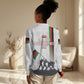 Malawi Independence Day Women Casual Shirt Patriotic Flag Design Soldier Silhouette
