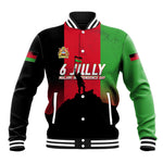 Malawi Independence Day 6 July Baseball Jacket Malawian Flag Grunge Soldier