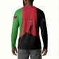 Malawi Independence Day 6 July Button Sweatshirt Malawian Flag Grunge Soldier