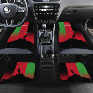 Malawi Independence Day 6 July Car Mats Malawian Flag Grunge Soldier