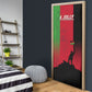 Malawi Independence Day 6 July Door Cover Malawian Flag Grunge Soldier