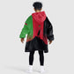 Malawi Independence Day 6 July Kid Wearable Blanket Hoodie Malawian Flag Grunge Soldier