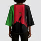 Malawi Independence Day 6 July Kimono Sleeve Blouse Malawian Flag Grunge Soldier