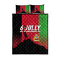 Malawi Independence Day 6 July Quilt Bed Set Malawian Flag Grunge Soldier