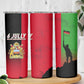 Malawi Independence Day 6 July Skinny Tumbler Malawian Flag Grunge Soldier