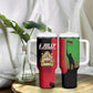 Malawi Independence Day 6 July Tumbler With Handle Malawian Flag Grunge Soldier