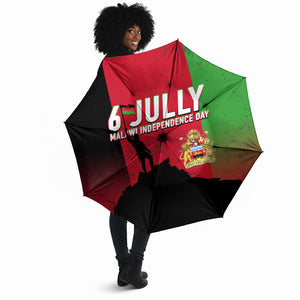 Malawi Independence Day 6 July Umbrella Malawian Flag Grunge Soldier