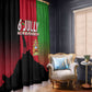 Malawi Independence Day 6 July Window Curtain Malawian Flag Grunge Soldier