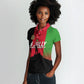 Malawi Independence Day 6 July Women Polo Shirt Malawian Flag Grunge Soldier