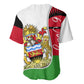 Malawi Independence Day 6 July Baseball Jersey Malawian Coat Of Arms Flag Ribbon