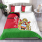 Malawi Independence Day 6 July Bedding Set Malawian Coat Of Arms Flag Ribbon