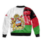 Malawi Independence Day 6 July Bomber Jacket Malawian Coat Of Arms Flag Ribbon