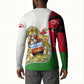 Malawi Independence Day 6 July Button Sweatshirt Malawian Coat Of Arms Flag Ribbon