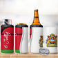 Malawi Independence Day 6 July 4 in 1 Can Cooler Tumbler Malawian Coat Of Arms Flag Ribbon