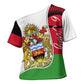 Malawi Independence Day 6 July Cross Shoulder Shirt Malawian Coat Of Arms Flag Ribbon