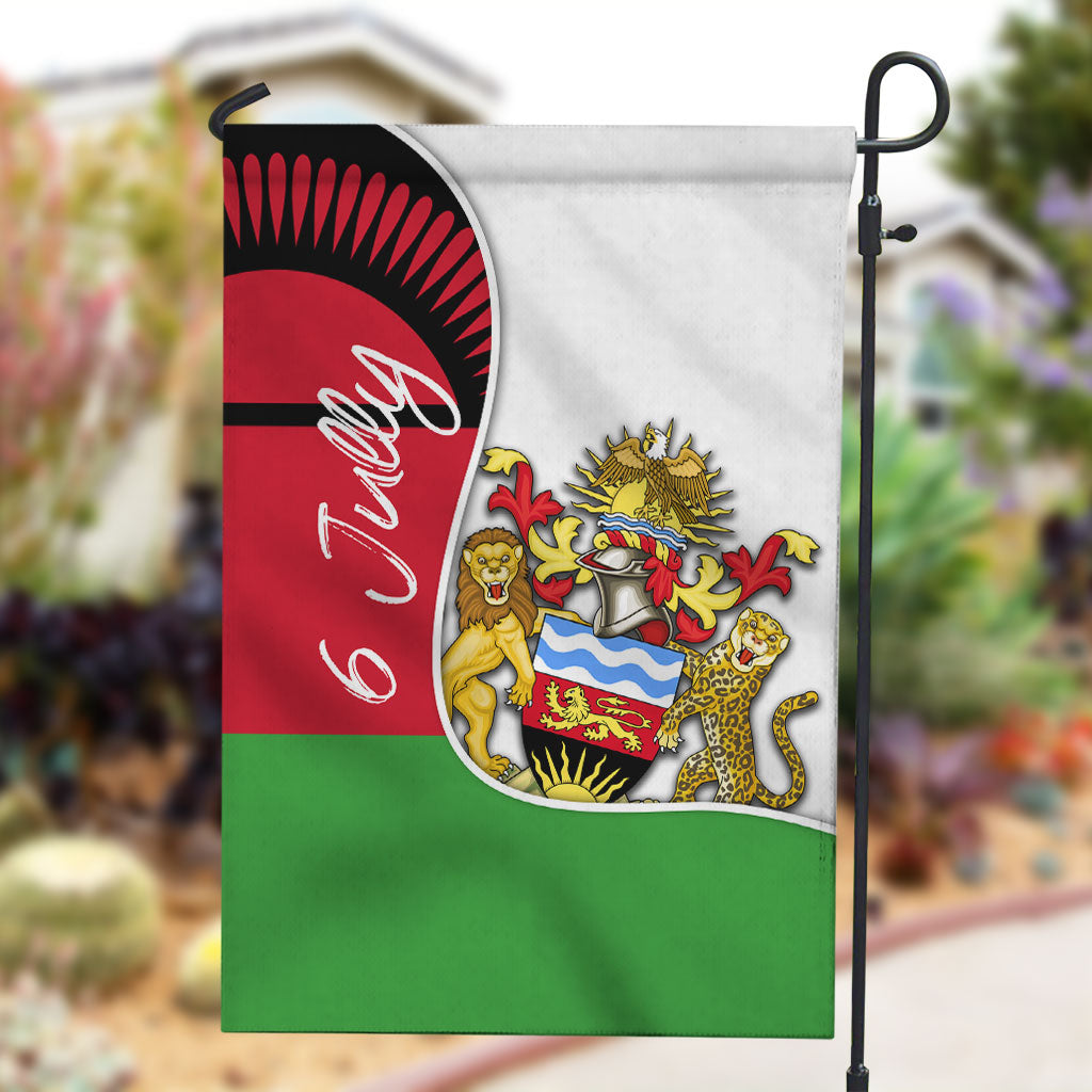 Malawi Independence Day 6 July Garden Flag Malawian Coat Of Arms Flag Ribbon