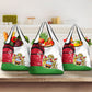Malawi Independence Day 6 July Grocery Bag Malawian Coat Of Arms Flag Ribbon