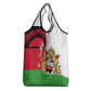 Malawi Independence Day 6 July Grocery Bag Malawian Coat Of Arms Flag Ribbon