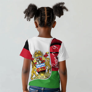 Malawi Independence Day 6 July Kid T shirt Malawian Coat Of Arms Flag Ribbon