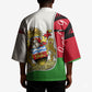 Malawi Independence Day 6 July Kimono Malawian Coat Of Arms Flag Ribbon
