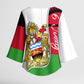 Malawi Independence Day 6 July Kimono Sleeve Blouse Malawian Coat Of Arms Flag Ribbon