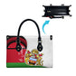 Malawi Independence Day 6 July Leather Bag Malawian Coat Of Arms Flag Ribbon