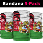 Malawi Independence Day 6 July Neck Gaiter Malawian Coat Of Arms Flag Ribbon