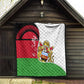 Malawi Independence Day 6 July Quilt Malawian Coat Of Arms Flag Ribbon