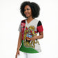 Malawi Independence Day 6 July Scrub Top Malawian Coat Of Arms Flag Ribbon