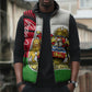 Malawi Independence Day 6 July Sleeveless Puffer Jacket Malawian Coat Of Arms Flag Ribbon