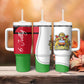 Malawi Independence Day 6 July Tumbler With Handle Malawian Coat Of Arms Flag Ribbon