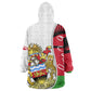 Malawi Independence Day 6 July Wearable Blanket Hoodie Malawian Coat Of Arms Flag Ribbon