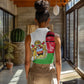 Malawi Independence Day 6 July Women Sleeveless Polo Shirt Malawian Coat Of Arms Flag Ribbon
