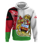 Malawi Independence Day 6 July Zip Hoodie Malawian Coat Of Arms Flag Ribbon