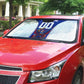 Personalized Haiti Football Eagle Champions Auto Sun Shade Les Grenadiers Soccer Trophy 2026 Heritage Flag