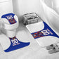Personalized Haiti Football Eagle Champions Bathroom Set Les Grenadiers Soccer Trophy 2026 Heritage Flag