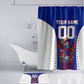 Personalized Haiti Football Eagle Champions Bathroom Set Les Grenadiers Soccer Trophy 2026 Heritage Flag