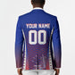 Personalized Haiti Football Eagle Champions Blazer Les Grenadiers Soccer Trophy 2026 Heritage Flag