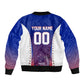 Personalized Haiti Football Eagle Champions Bomber Jacket Les Grenadiers Soccer Trophy 2026 Heritage Flag